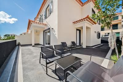 Sea View 3-Bedroom Twin Villa in Sítio da Fazenda, Gaula, Madeira, Portugal