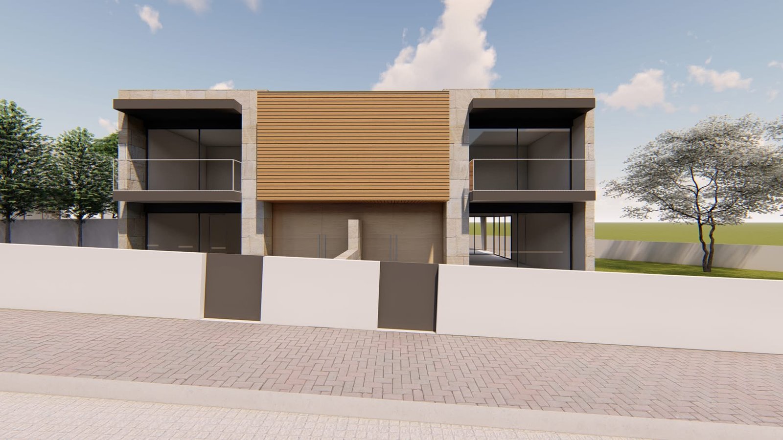 3-bedroom villa under construction in Campos, Vila Nova de Cerveira, Portugal