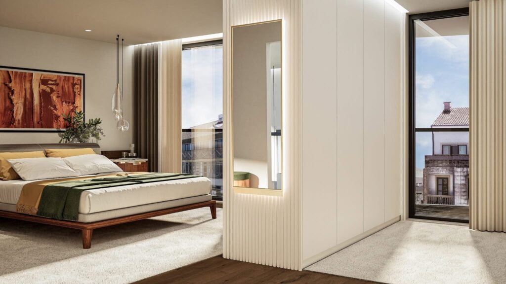 New 3-Bedroom Apartment, Main Avenue of Aveiro, Portugal