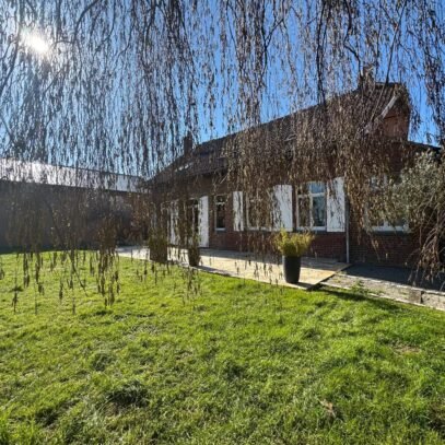 French House for Sale in Lille: Exceptional Renovated Farm in Fleurbaix Offers Luxury Living Amidst Scenic Countryside